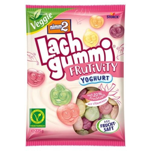 Nimm2 Lachgummi Fruitivity Yoghurt 225g Nimm2 Lachgummi Fruitivity Yoghurt 225g