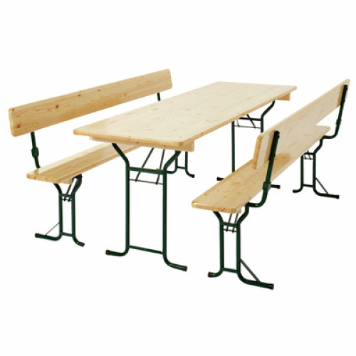 Festzelt-Garnitur mit Lehne 70cm 1St Festzelt-Garnitur mit Lehne 70cm 1St
