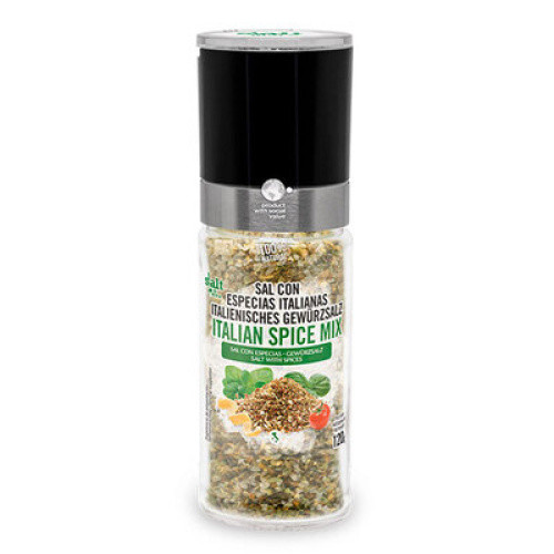 Salt & More Mühle italienisches Gewürzsalz 120g Salt & More Mühle italienisches Gewürzsalz 120g