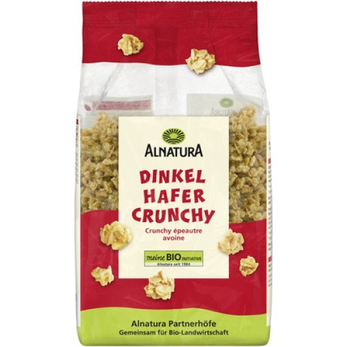 Bio Dinkel-Hafer-Crunchy vegan 375g Bio Dinkel-Hafer-Crunchy vegan 375g