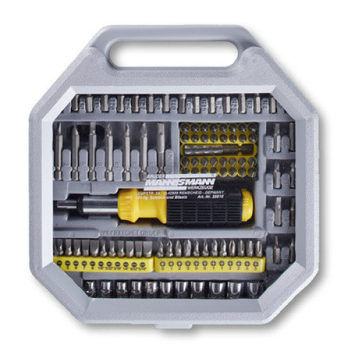 Brüder Mannesmann Bit-und Schraubsatz 101-teilig 1Set Brüder Mannesmann Bit-und Schraubsatz 101-teilig 1Set