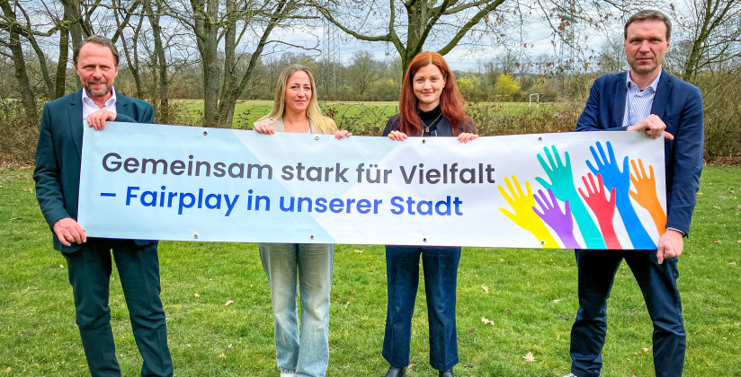 Stadt und Sportvereine engagieren sich aktiv gegen Diskriminierung