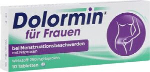 Dolormin f.Frauen bei Menstr.beschw. m. Naproxen Dolormin f.Frauen bei Menstr.beschw. m. Naproxen