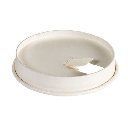 Papp-Deckel für Becher 240ml weiß 50St Papp-Deckel für Becher 240ml weiß 50St