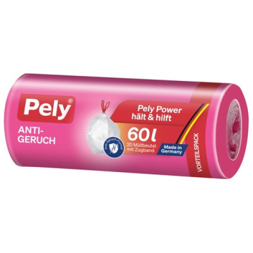 Pely Zug-Beutel Geruch 60L 20St Pely Zug-Beutel Geruch 60L 20St