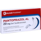Pantoprazol AL 20mg bei Sodbrennen Pantoprazol AL 20mg bei Sodbrennen