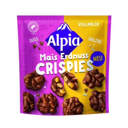 Alpia Mais Erdnuss Crispies 130g Alpia Mais Erdnuss Crispies 130g