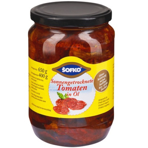 Soba Sofko Tomaten Sonnengetrocknet 720ml Soba Sofko Tomaten Sonnengetrocknet 720ml