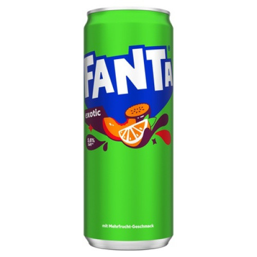 Fanta Exotic 0,33L Fanta Exotic 0,33L