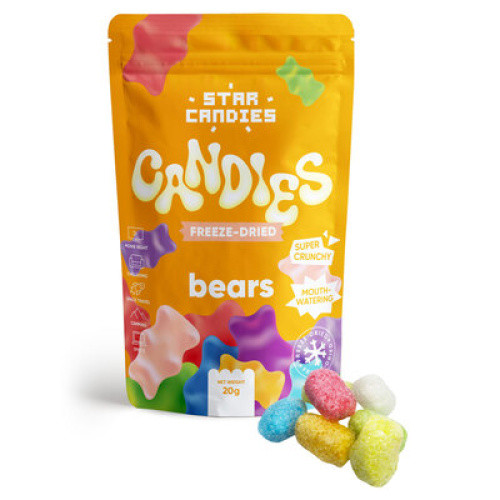 Freeze Dried Bears 20g Freeze Dried Bears 20g
