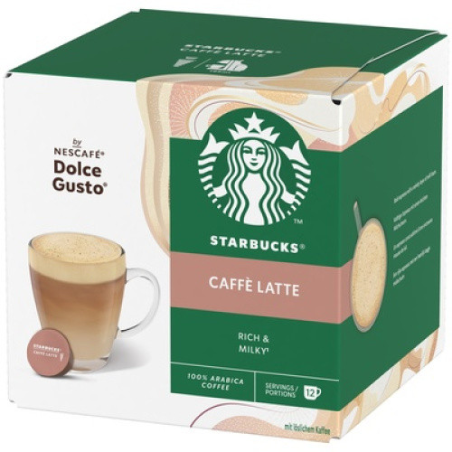 Dolce Gusto Starbucks Caffe Latte by Nescafé 12St Dolce Gusto Starbucks Caffe Latte by Nescafé 12St