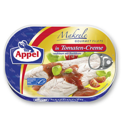 MSC Gourmet Makrelenfilets Tomaten-Creme 200g MSC Gourmet Makrelenfilets Tomaten-Creme 200g