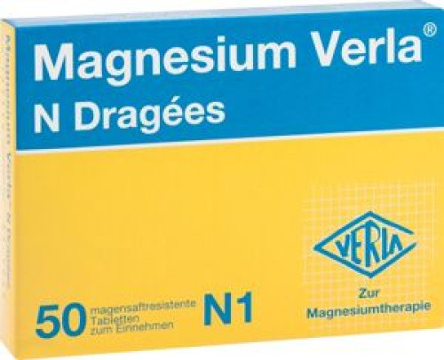 MAGNESIUM VERLA N Dragees MAGNESIUM VERLA N Dragees