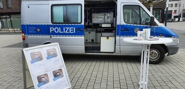Das Info-Mobil der Kriminalprävention kommt nach Hilden