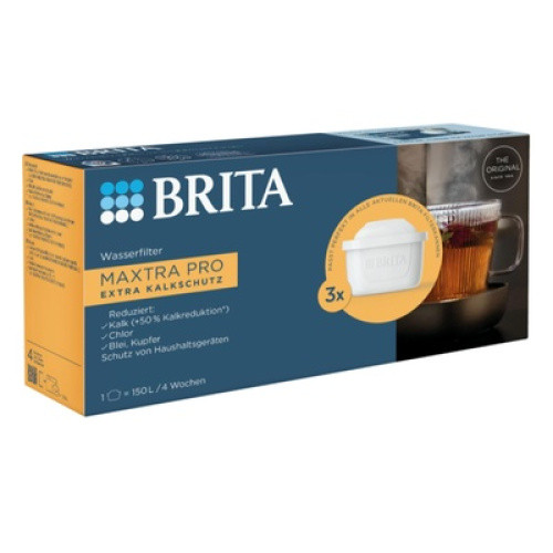 Brita Maxtra Pro Extra Kalkschutz 3er Pack Brita Maxtra Pro Extra Kalkschutz 3er Pack