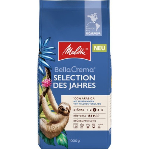 Bella Crema Selection des Jahres ganze Bohne 1KG Bella Crema Selection des Jahres ganze Bohne 1KG
