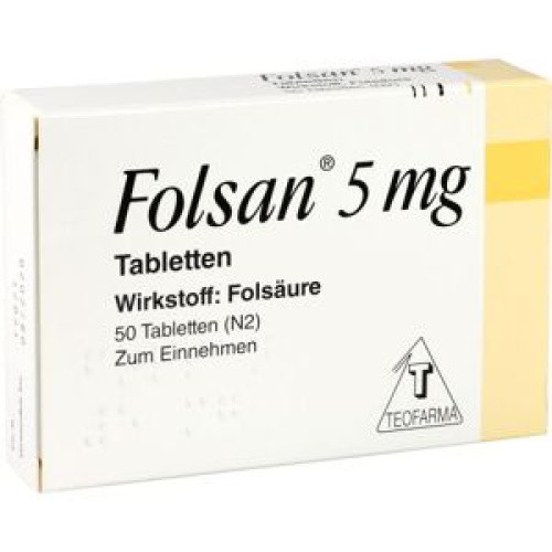 Folsan 5mg Folsan 5mg