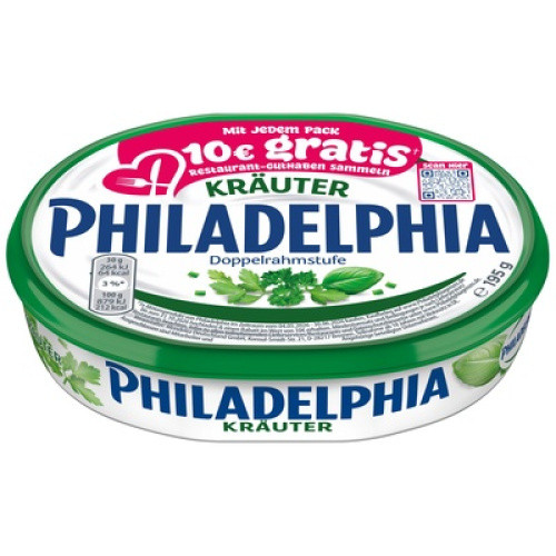Philadelphia Kräuter frisch 195g Philadelphia Kräuter frisch 195g