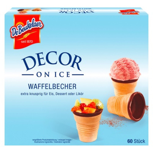 WAFFELBECHER 60Stück WAFFELBECHER 60Stück