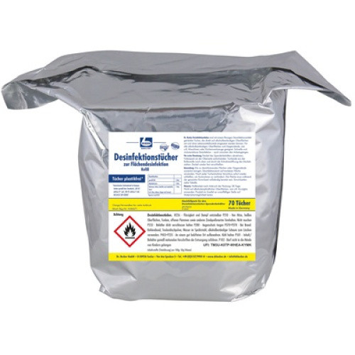 Desinfektionstücher 2x70 Stück Refill 2x70 Tücher Desinfektionstücher 2x70 Stück Refill 2x70 Tücher