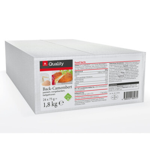 Back-Camembert paniert TK 75 g Back-Camembert paniert TK 75 g