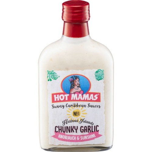 Hot Mamas Caribbean Sauces Garlic 195 ml Hot Mamas Caribbean Sauces Garlic 195 ml