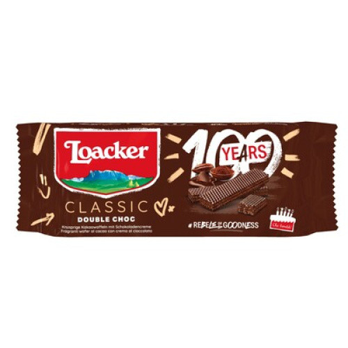 Loacker Classic Double Choc 135g Loacker Classic Double Choc 135g