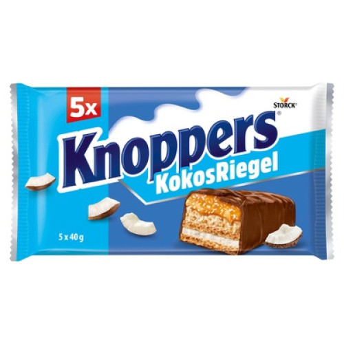 Knoppers Kokos Riegel 5St Knoppers Kokos Riegel 5St