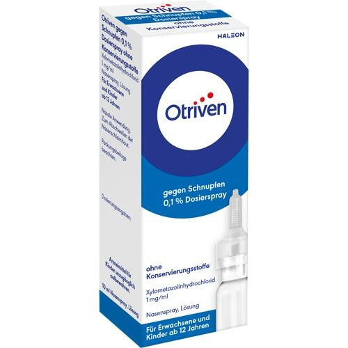 OTRIVEN 0,1% Dosierspray o.Konservierungsstoffe OTRIVEN 0,1% Dosierspray o.Konservierungsstoffe