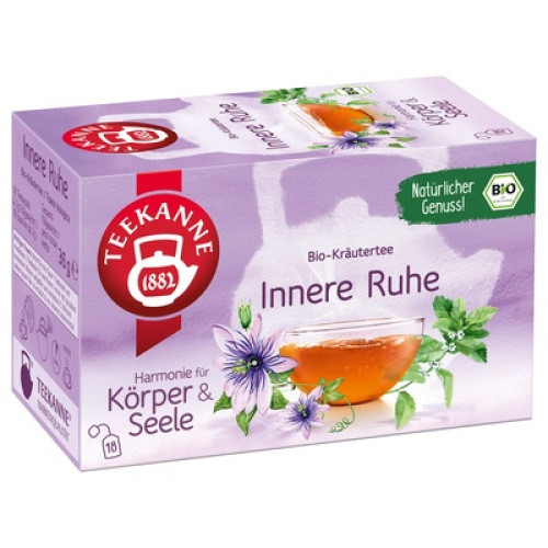 Bio Kräutertee Innere Ruhe Teekanne 18x2g Bio Kräutertee Innere Ruhe Teekanne 18x2g