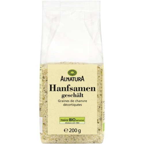 Bio Hanfsamen geschält vegan 200g Bio Hanfsamen geschält vegan 200g