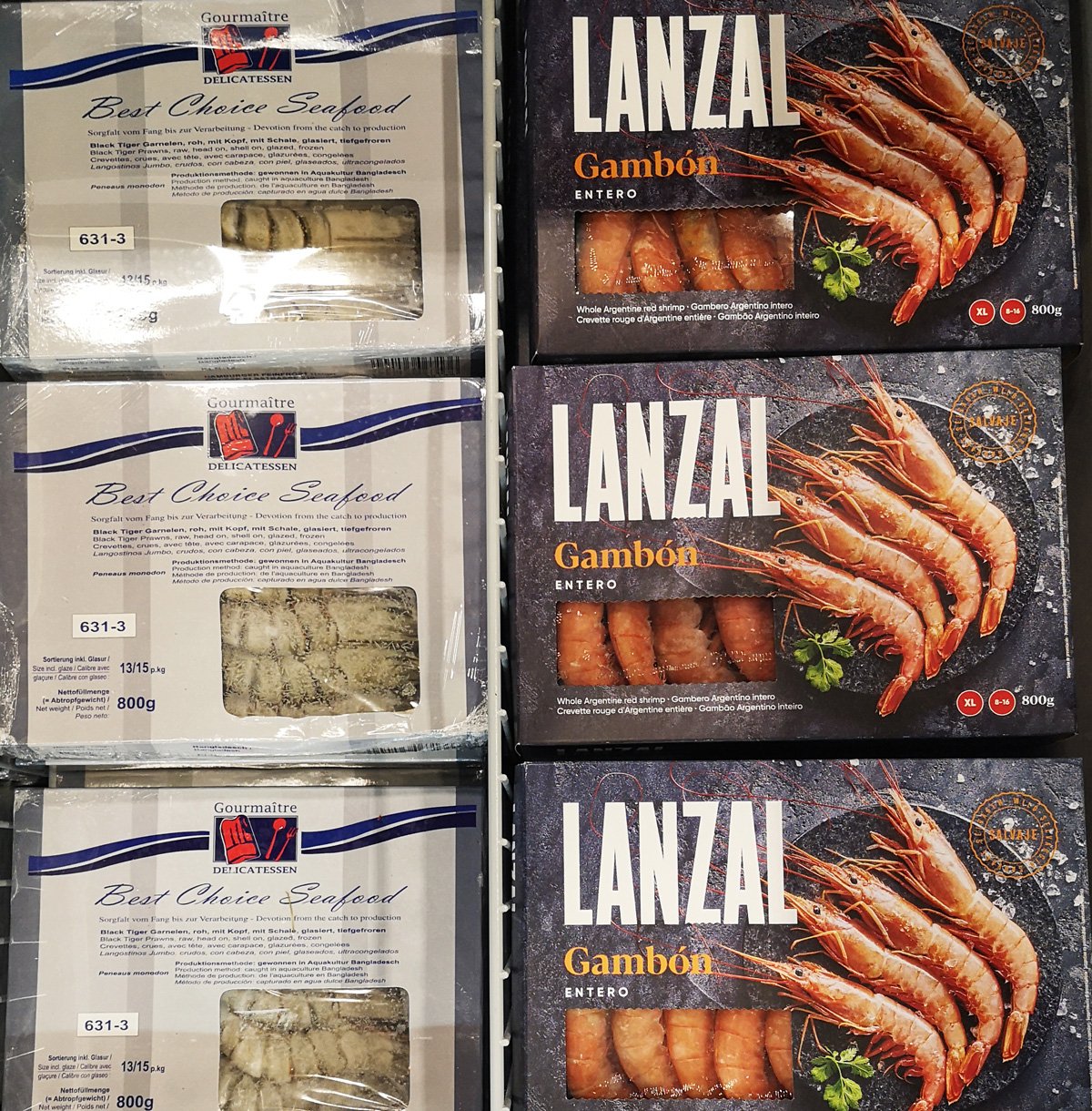 Selgros-Hilden-Tiefkuehlabteilung-Gambas