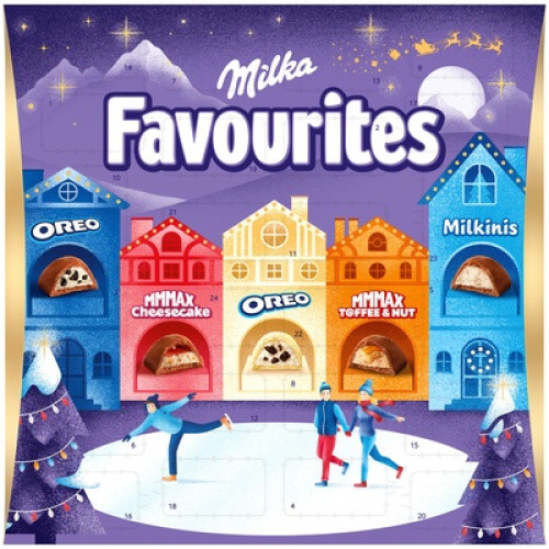 Milka Adventskalender Favourites 206g Milka Adventskalender Favourites 206g