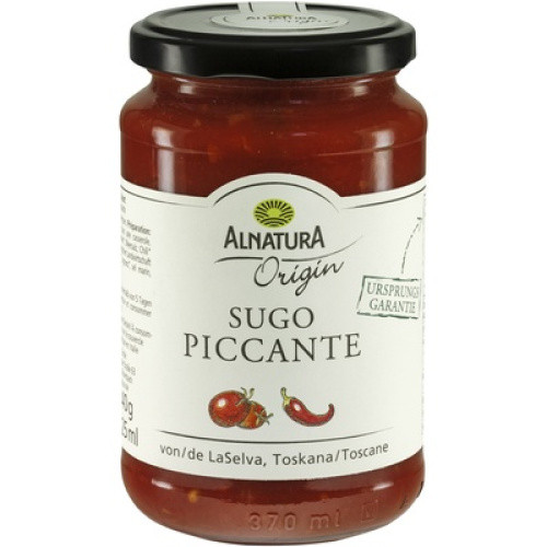 Bio Sugo Piccante Origin 325 ml Bio Sugo Piccante Origin 325 ml