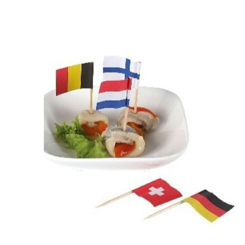 Deko-Picker Flaggen 7cm 50ST Deko-Picker Flaggen 7cm 50ST