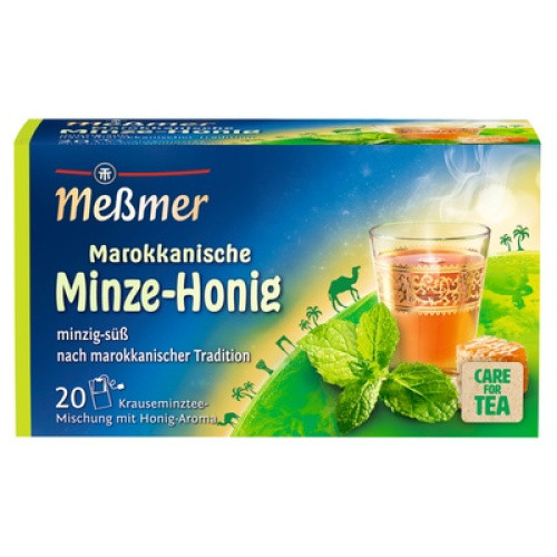 Messmer Marokkanische Minze-Honig 20x2g Messmer Marokkanische Minze-Honig 20x2g