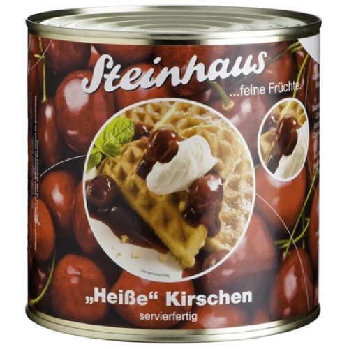 Heiße Kirschen servierfertig 850ml Heiße Kirschen servierfertig 850ml