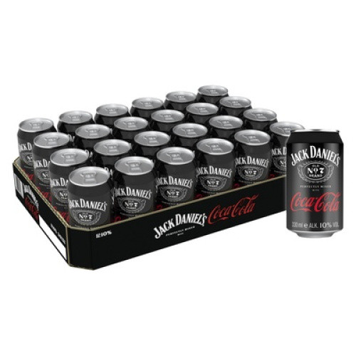 Jack Daniel´s & Coca Cola 0,33l Jack Daniel´s & Coca Cola 0,33l