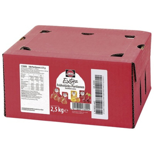 Konfitüre 3-fach sortiert 100x25g Konfitüre 3-fach sortiert 100x25g