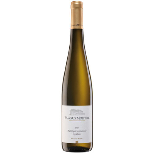 Markus Molitor Zeltinger Sonnenuhr Riesling Spätlese goldene Kapsel trocken 0,75l Markus Molitor Zeltinger Sonnenuhr Riesling Spätlese goldene Kapsel trocken 0,75l