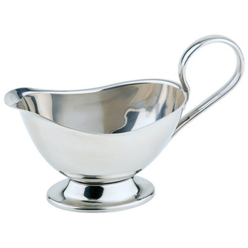 Sauciere aus Edelstahl 250ml 1St Sauciere aus Edelstahl 250ml 1St