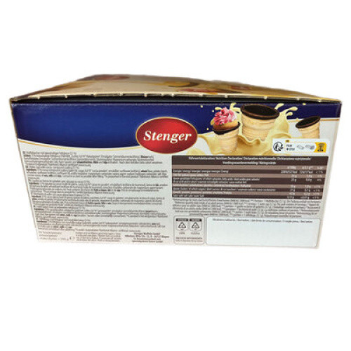 Knusprige Waffelbecher 64St Knusprige Waffelbecher 64St