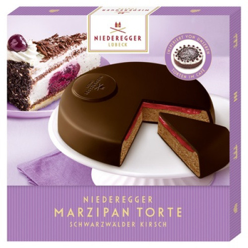 Marzipan Torte Schwarzwälder Kirsch 185g Marzipan Torte Schwarzwälder Kirsch 185g