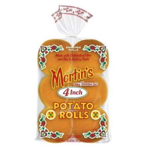 Martin´s 4Inch Potato Rolls TK 12x60g Martin´s 4Inch Potato Rolls TK 12x60g