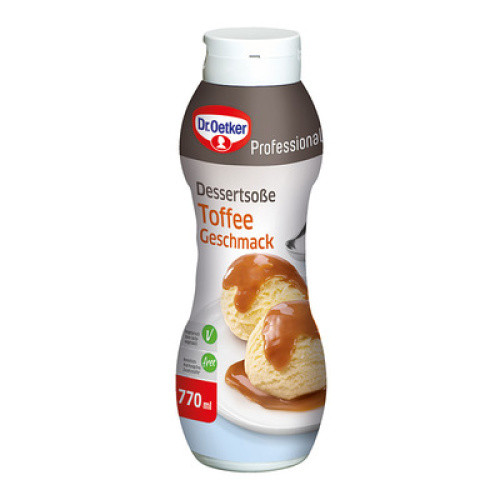 Dessertsoße Toffee-Geschmack 770ml Dessertsoße Toffee-Geschmack 770ml