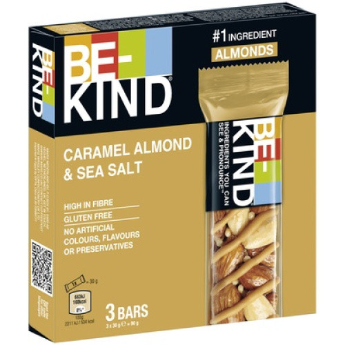 BE-KIND Caramel Almond & Seasalt Multipack 3er BE-KIND Caramel Almond & Seasalt Multipack 3er