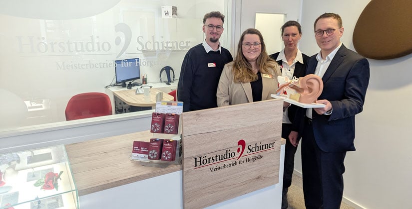 Hörtests, Hörgeräte-Anpassung, Beratung rund ums gute Hören – jetzt auch an der Bahnhofsallee 22