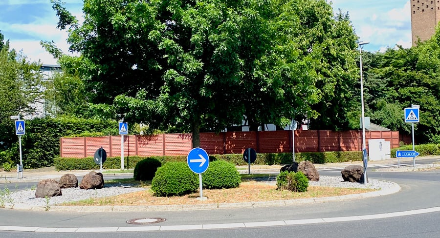 Hilden-schoener-Kreisverkehr-Gerresheimer-Str