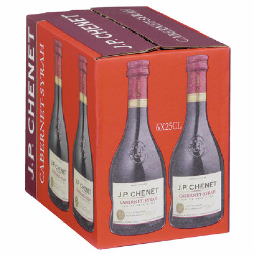 Cabernet-Syrah trocken J.P. Chenet Vin de Pays d´Oc Languedoc-Roussillon/Frankreich 0,25L Cabernet-Syrah trocken J.P. Chenet Vin de Pays d´Oc Languedoc-Roussillon/Frankreich 0,25L