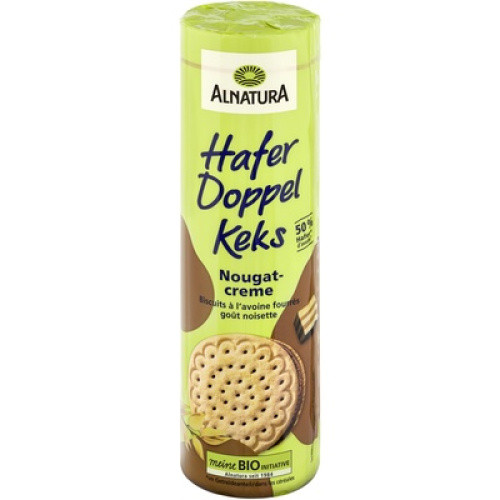Bio Doppelkeks Hafer-Nougat 330g Bio Doppelkeks Hafer-Nougat 330g